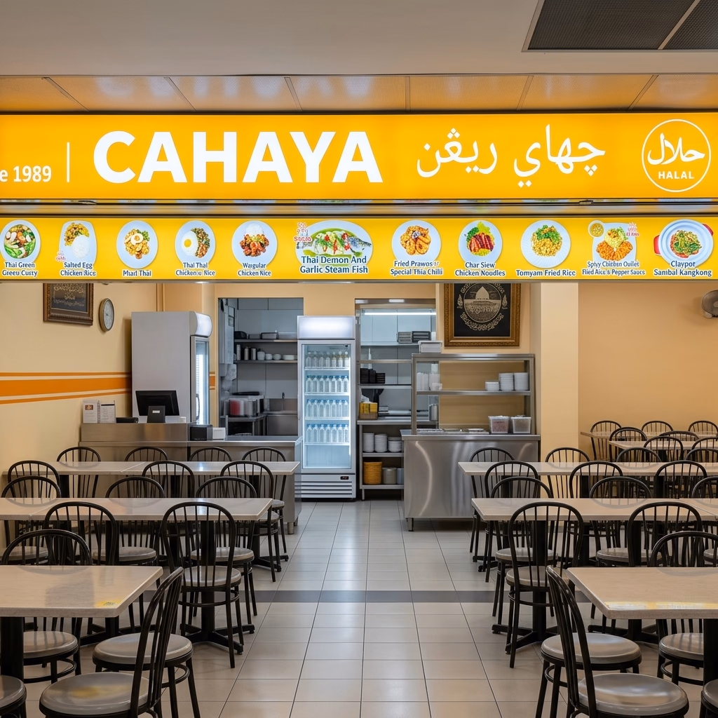 Cahaya Restaurant Far East Plaza Storefront